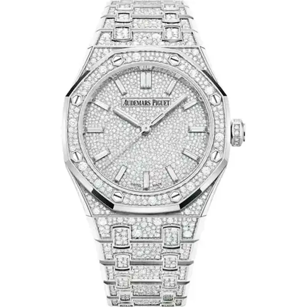 Audemars Piguet Royal Oak Selfwinding, 18-carat white gold · 34 mm