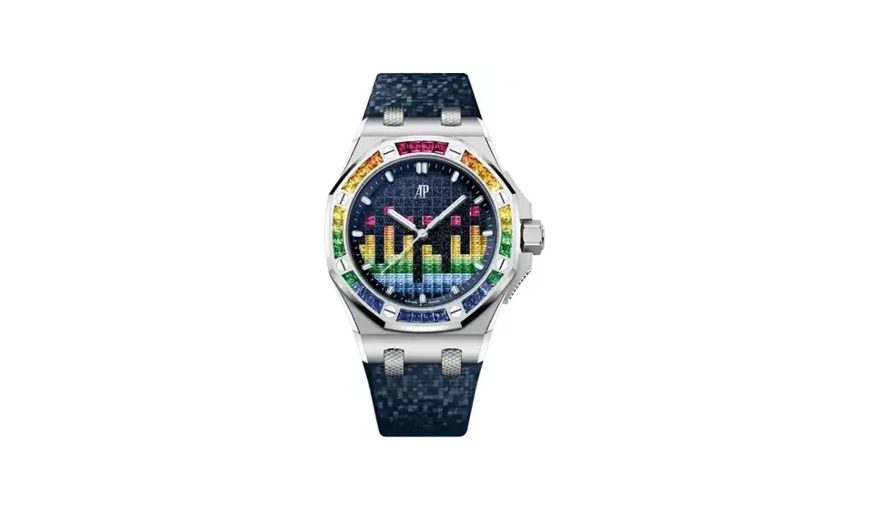 Audemars Piguet Royal Oak Offshore Selfwinding - Music Edition, 18-carat white gold · 37 mm