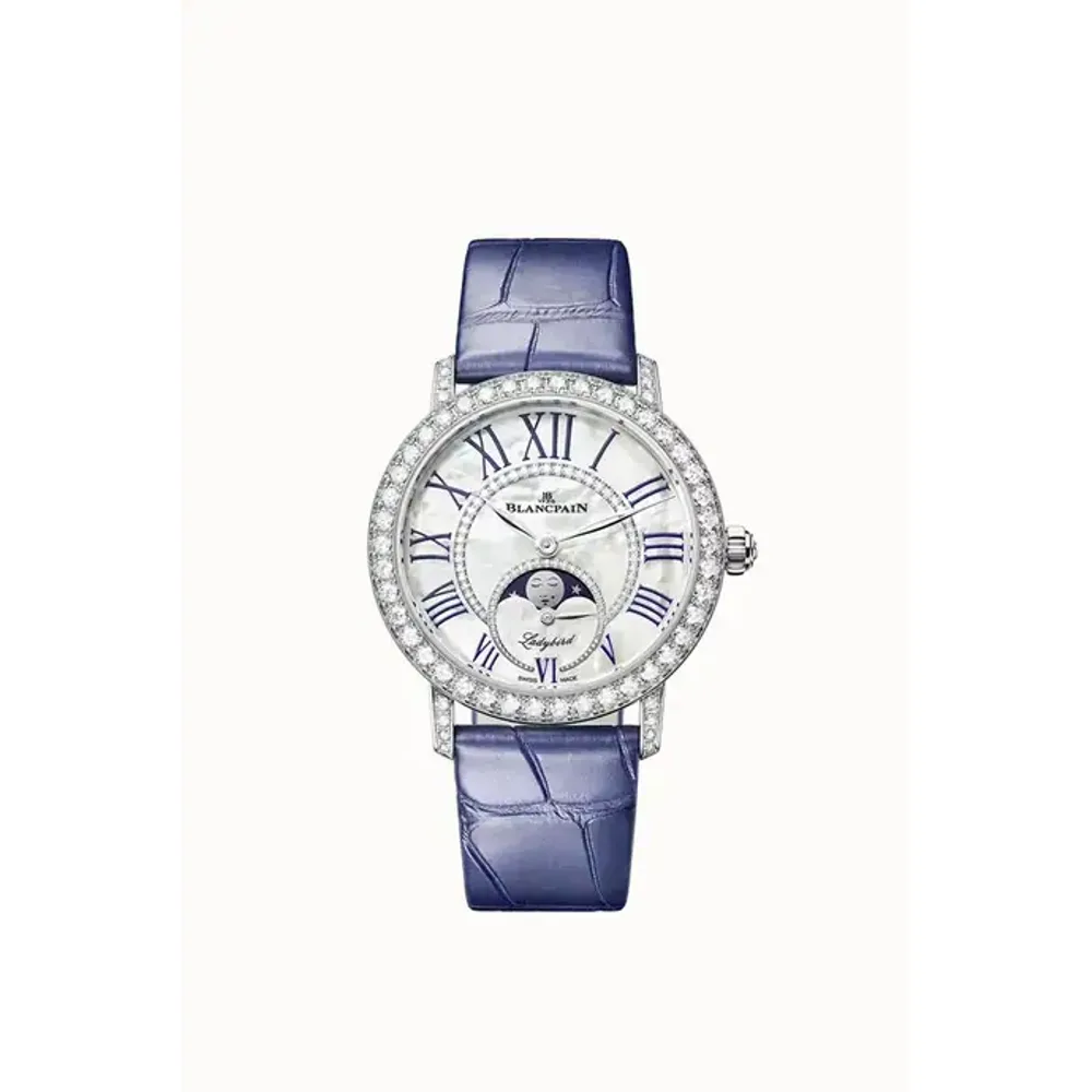 Blancpain Ladybird Colors Phases de Lune, Caliber 1163L