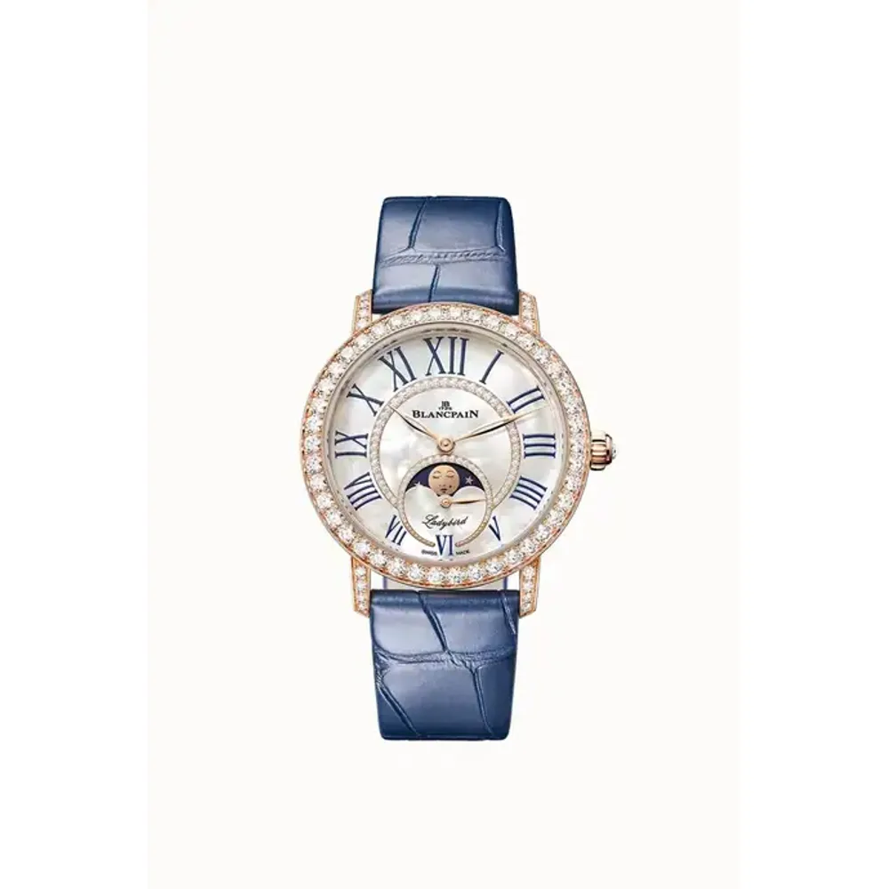 Blancpain Ladybird Colors Phases de Lune, Caliber 1163L