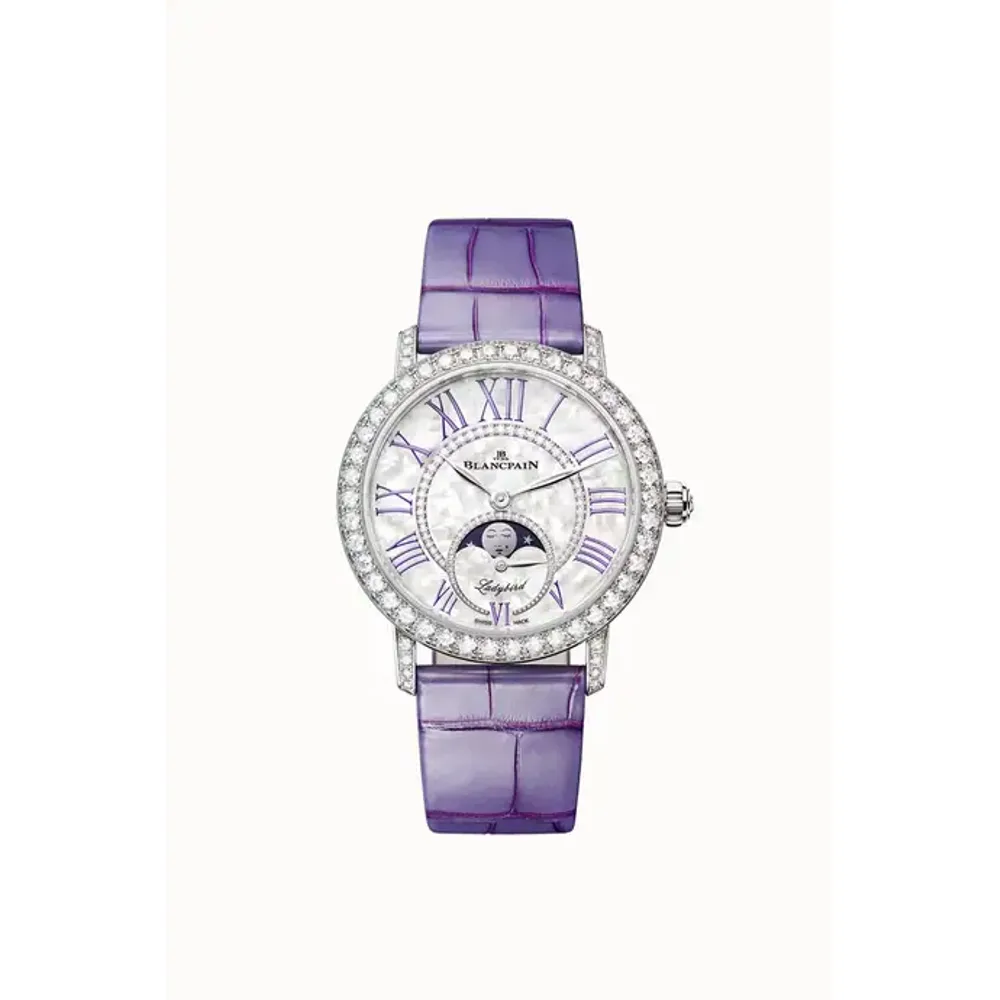 Blancpain Ladybird Colors Phases de Lune, Caliber 1163L