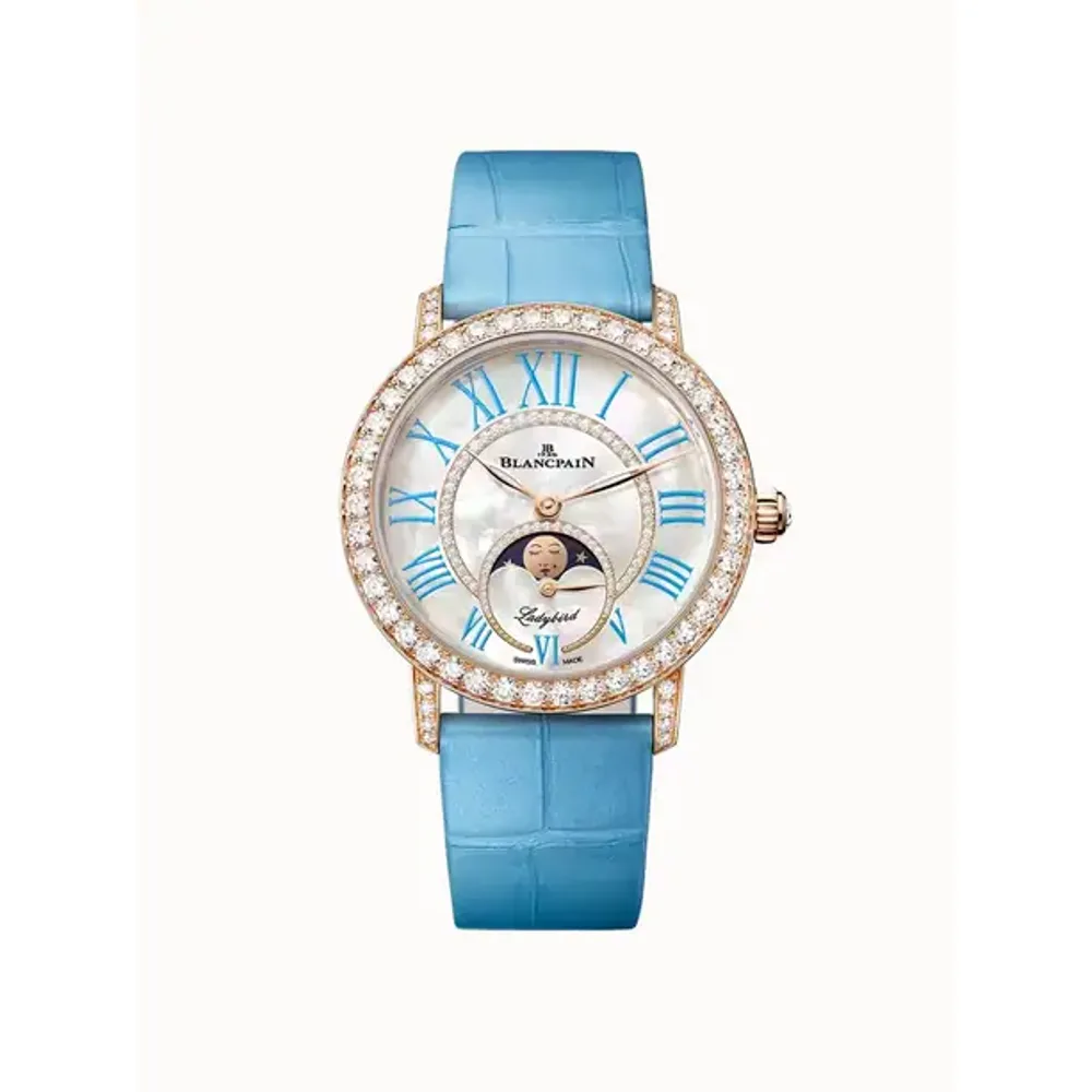 Blancpain Ladybird Colors Phases de Lune, Caliber 1163L