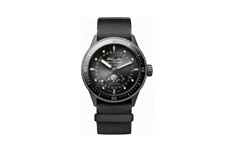 Blancpain Fifty Fathoms Bathyscaphe Quantième Complet Phases de Lune, Caliber 6654.P.4
