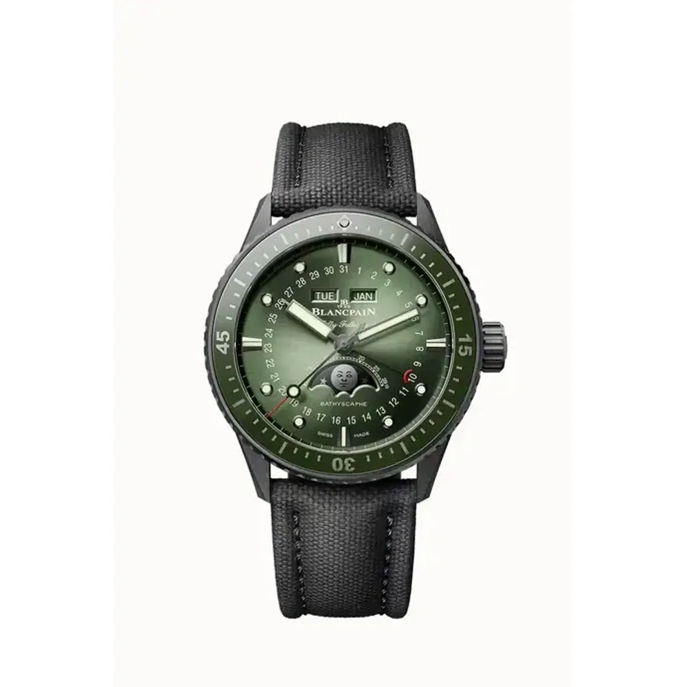 Blancpain Fifty Fathoms Bathyscaphe Quantième Complet Phases de Lune, Caliber 6654.P.4