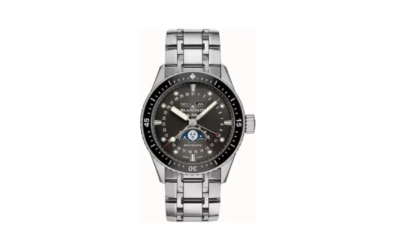 Blancpain Fifty Fathoms Bathyscaphe Quantième Complet Phases de Lune, Caliber 6654.P.4