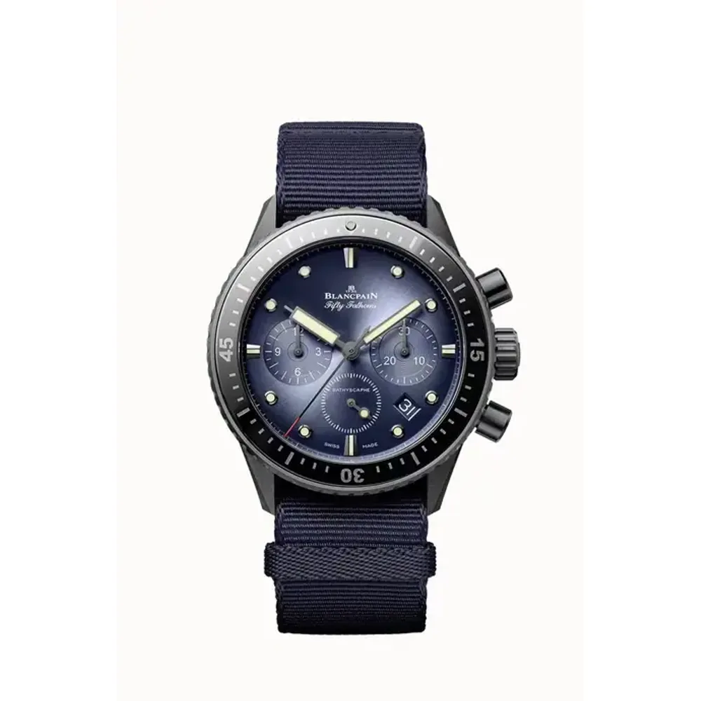 Blancpain Fifty Fathoms Bathyscaphe Chronographe Flyback, Caliber F385