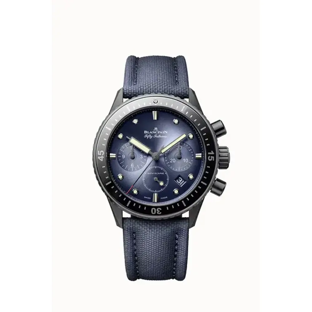 Blancpain Fifty Fathoms Bathyscaphe Chronographe Flyback, Caliber F385