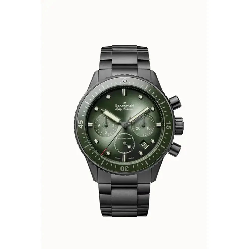 Blancpain Fifty Fathoms Bathyscaphe Chronographe Flyback, Caliber F385