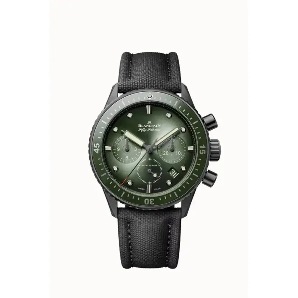 Blancpain Fifty Fathoms Bathyscaphe Chronographe Flyback, Caliber F385