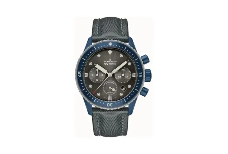 Blancpain Fifty Fathoms Bathyscaphe Chronographe Flyback Ocean Commitment II, Caliber F385