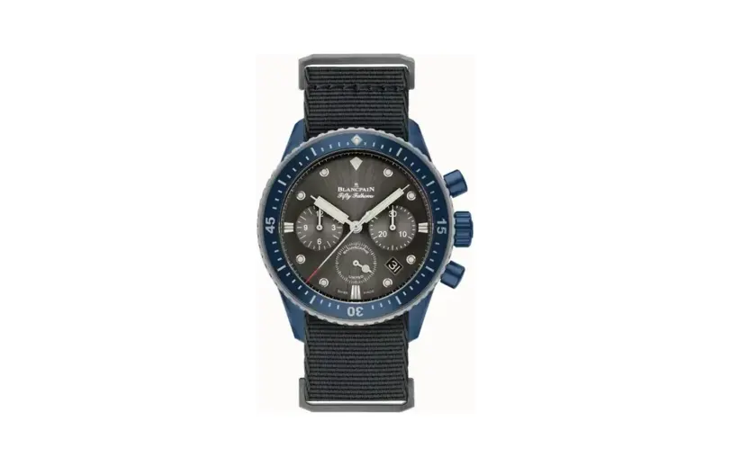Blancpain Fifty Fathoms Bathyscaphe Chronographe Flyback Ocean Commitment II, Caliber F385