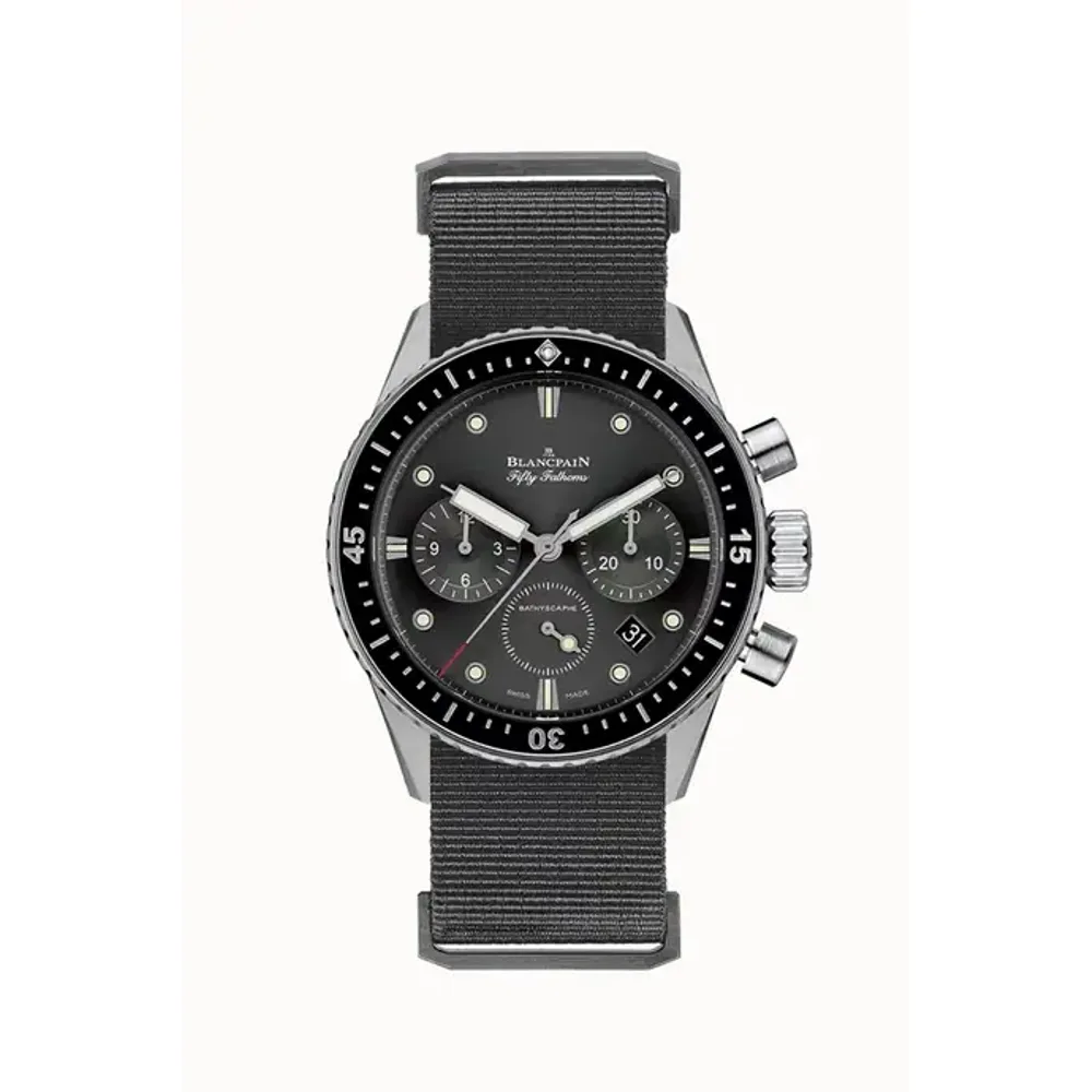 Blancpain Fifty Fathoms Bathyscaphe Chronographe Flyback, Caliber F385