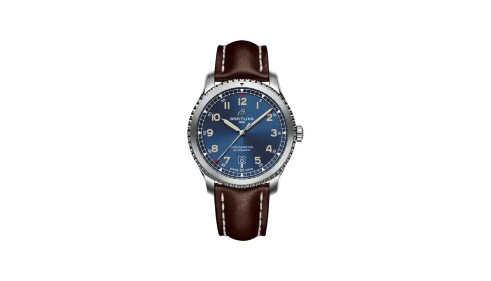 Breitling Aviator 8 Automatic 41, Stainless steel · 41 mm · Blue