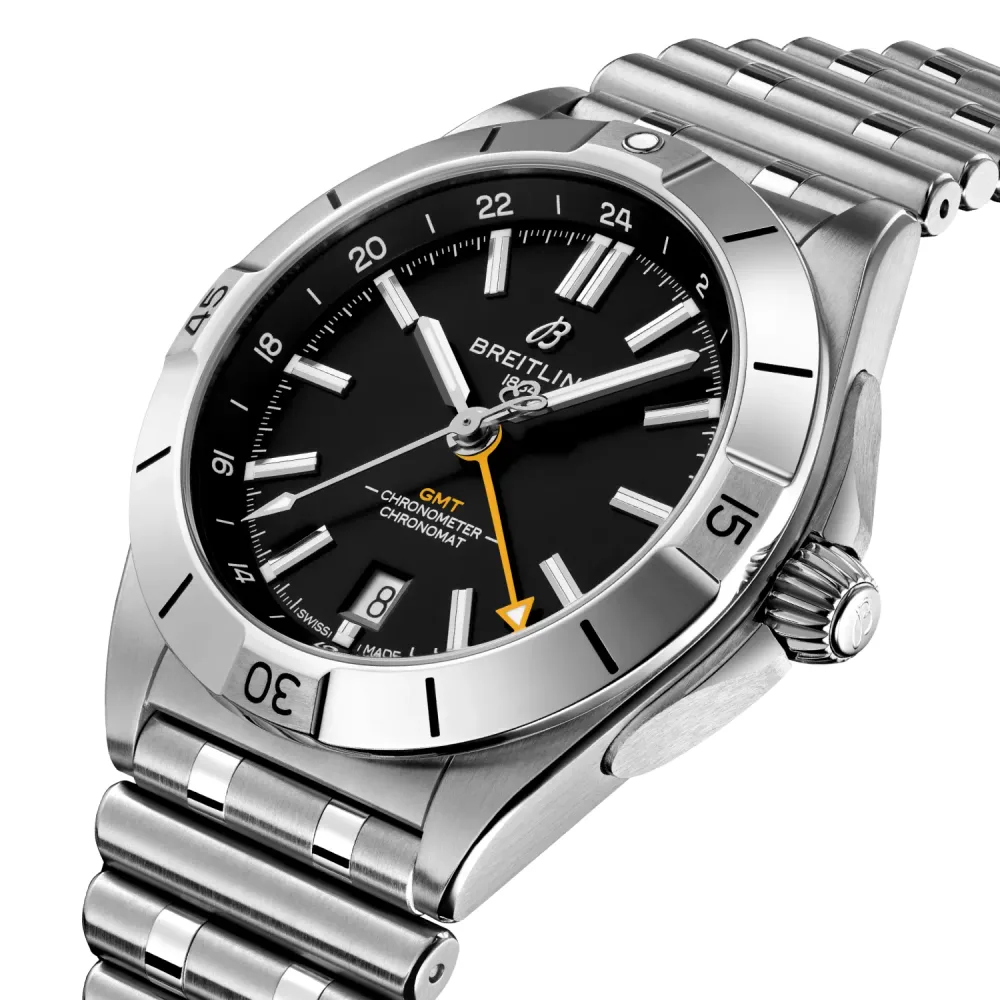 Breitling Chronomat Automatic GMT 40 NFL Pittsburgh Steelers Edition