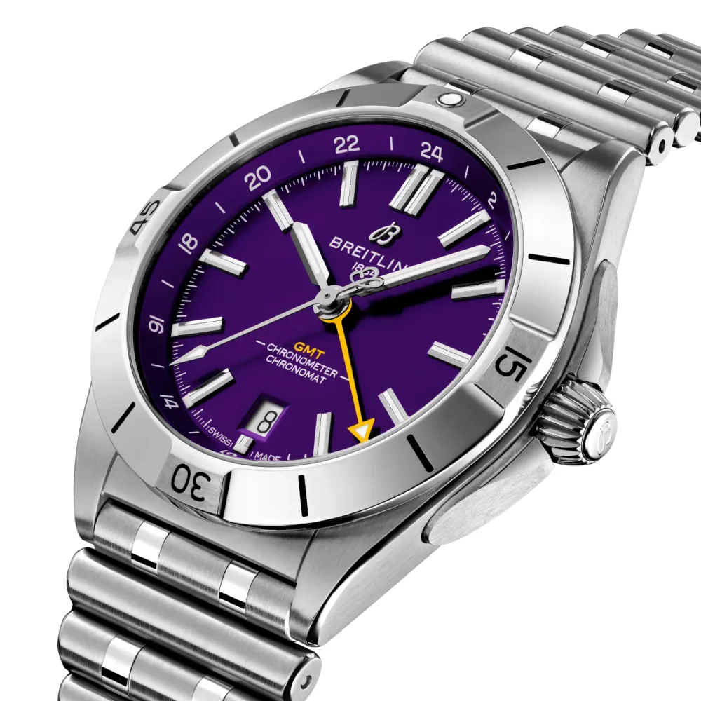 Breitling Chronomat Automatic GMT 40 NFL Minnesota Vikings Edition