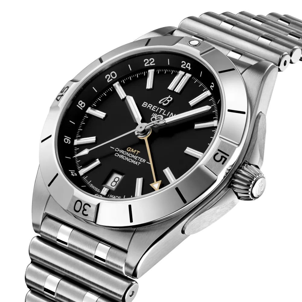 Breitling Chronomat Automatic GMT 40 NFL New Orleans Saints Edition