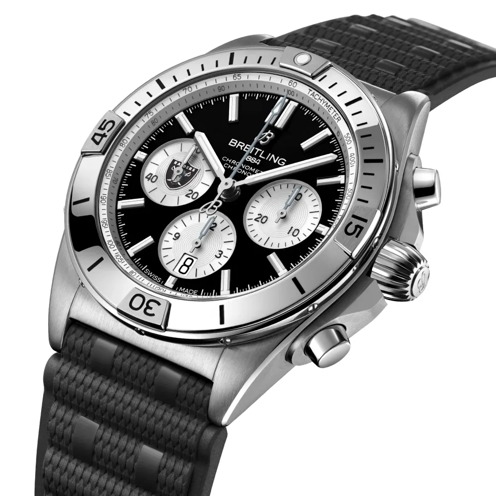 Breitling Chronomat B01 42 NFL Las Vegas Raiders Edition