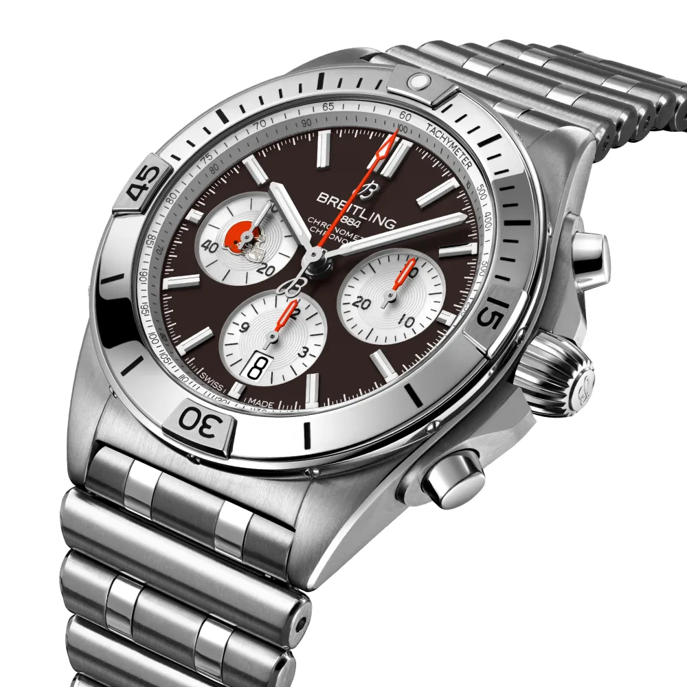 Breitling Chronomat B01 42 NFL Cleveland Browns Edition