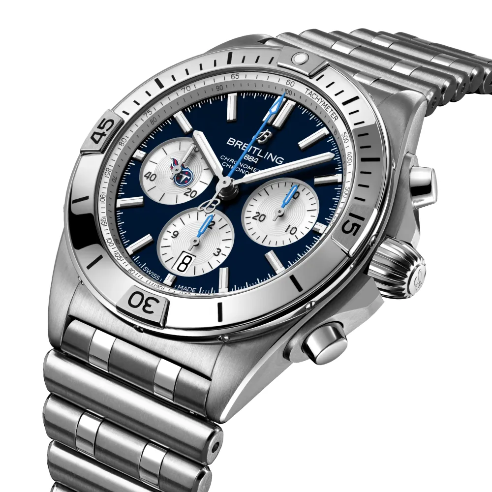 Breitling Chronomat B01 42 NFL Tennessee Titans Edition