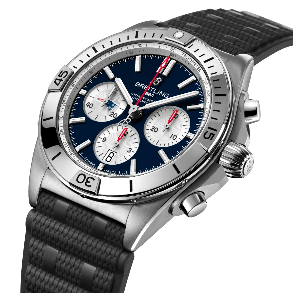 Breitling Chronomat B01 42 NFL New England Patriots Edition