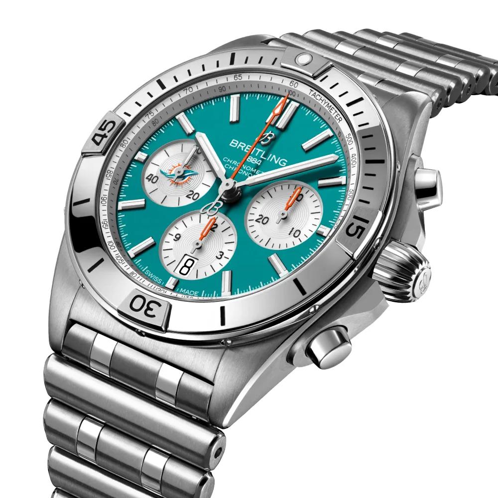 Breitling Chronomat B01 42 NFL Miami Dolphins Edition
