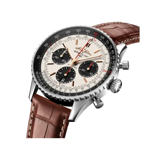 Breitling Navitimer B01 Chronograph 43, Stainless steel · 43 mm · Silver