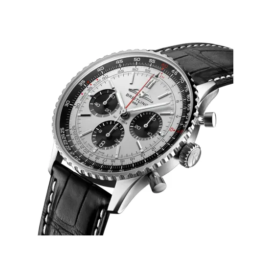 Breitling Navitimer B01 Chronograph 43, Stainless steel · 43 mm · Silver