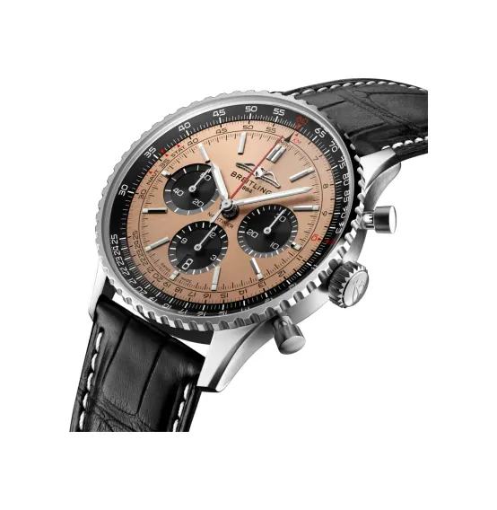 Breitling Navitimer B01 Chronograph 43, Stainless steel · 43 mm · Copper
