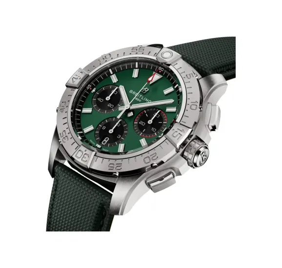 Breitling Avenger B01 Chronograph 42, Stainless steel · 42 mm · Green