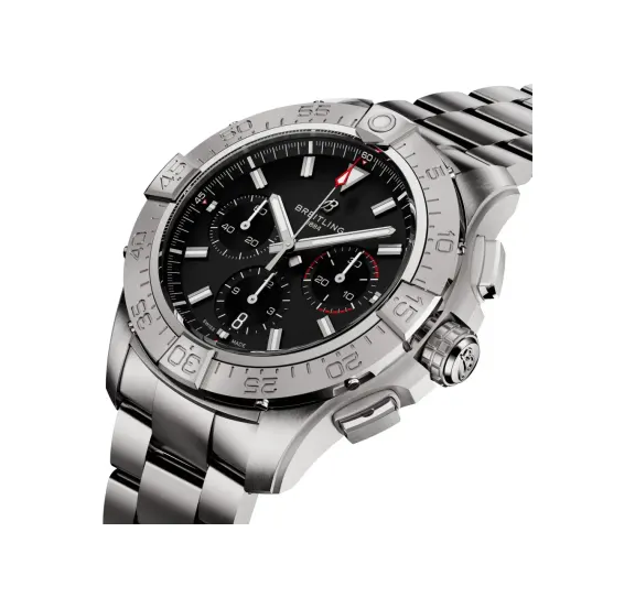 Breitling Avenger B01 Chronograph 44, Stainless steel · 44 mm · Black