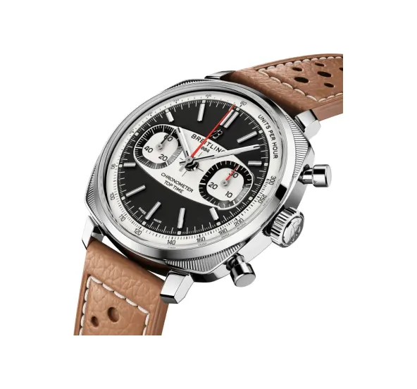 Breitling Top Time B01 Racing, Stainless steel · 38 mm · Black