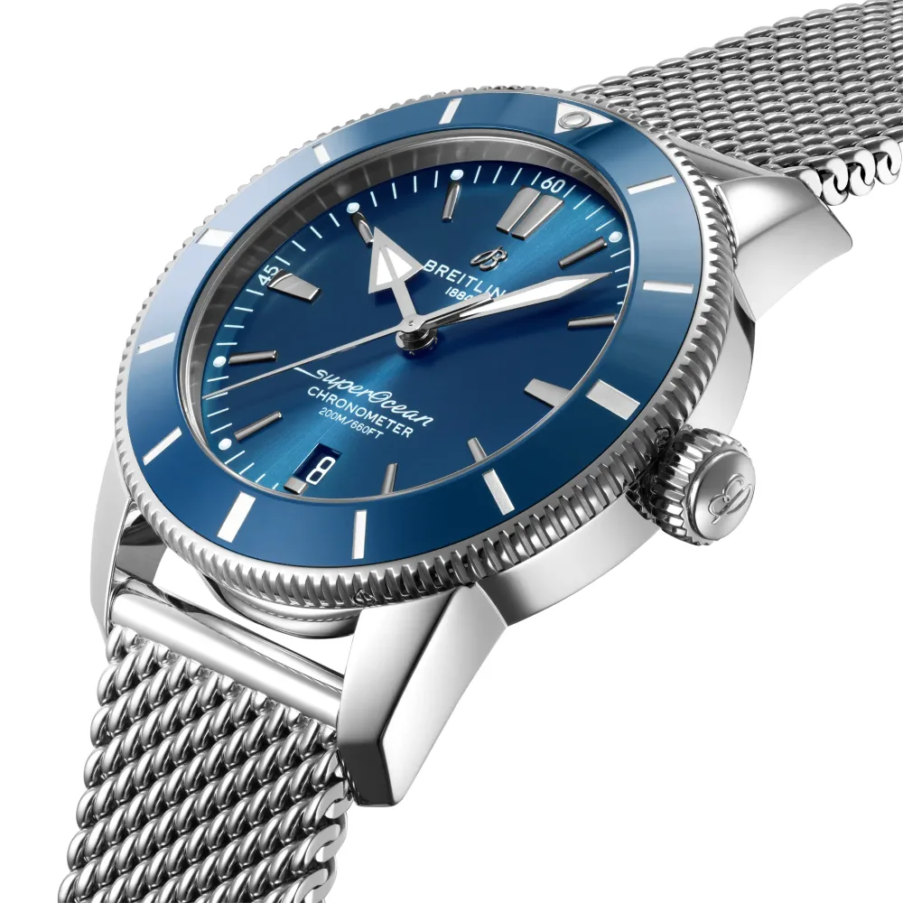 Breitling Superocean Heritage B20 Automatic 44, Stainless steel · 44 mm · Blue