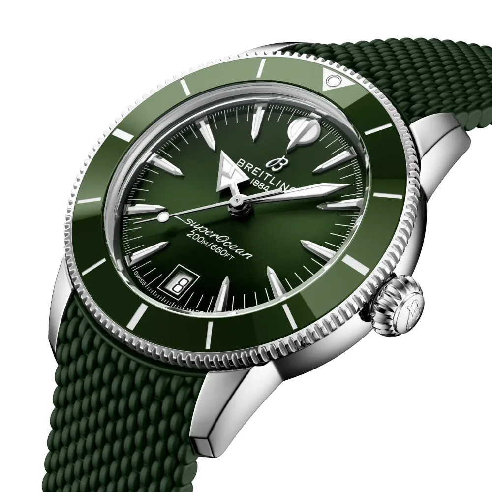 Breitling Superocean Heritage B31 Automatic 40, Stainless steel · 40 mm · Green