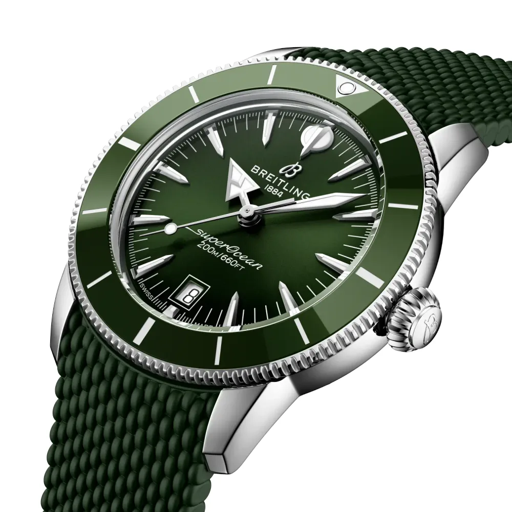 Breitling Superocean Heritage B31 Automatic 42, Stainless steel · 42 mm · Green