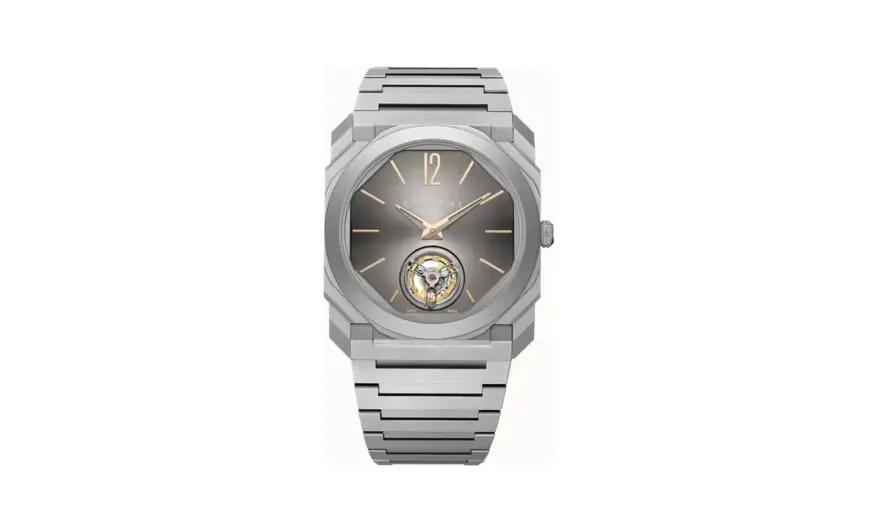 Bulgari Octo Finissimo Watch Titanium Grey