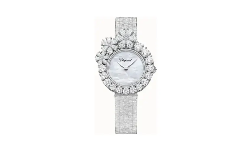 Chopard L'Heure du Diamant, 30 mm, automatic, ethical white gold, diamonds