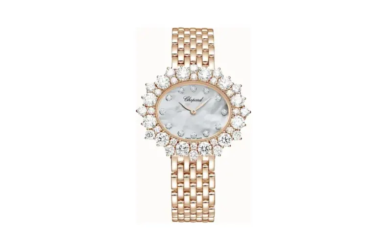 Chopard L'Heure du Diamant, Medium, automatic, ethical rose gold, diamonds