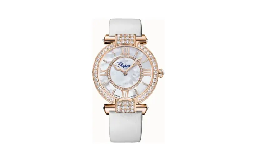 Chopard IMPERIALE Joaillerie, 36 mm, automatic, ethical rose gold, diamonds
