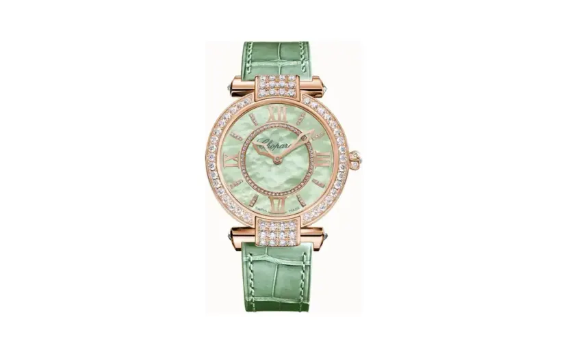 Chopard IMPERIALE Joaillerie, 36 mm, automatic, ethical rose gold, diamonds