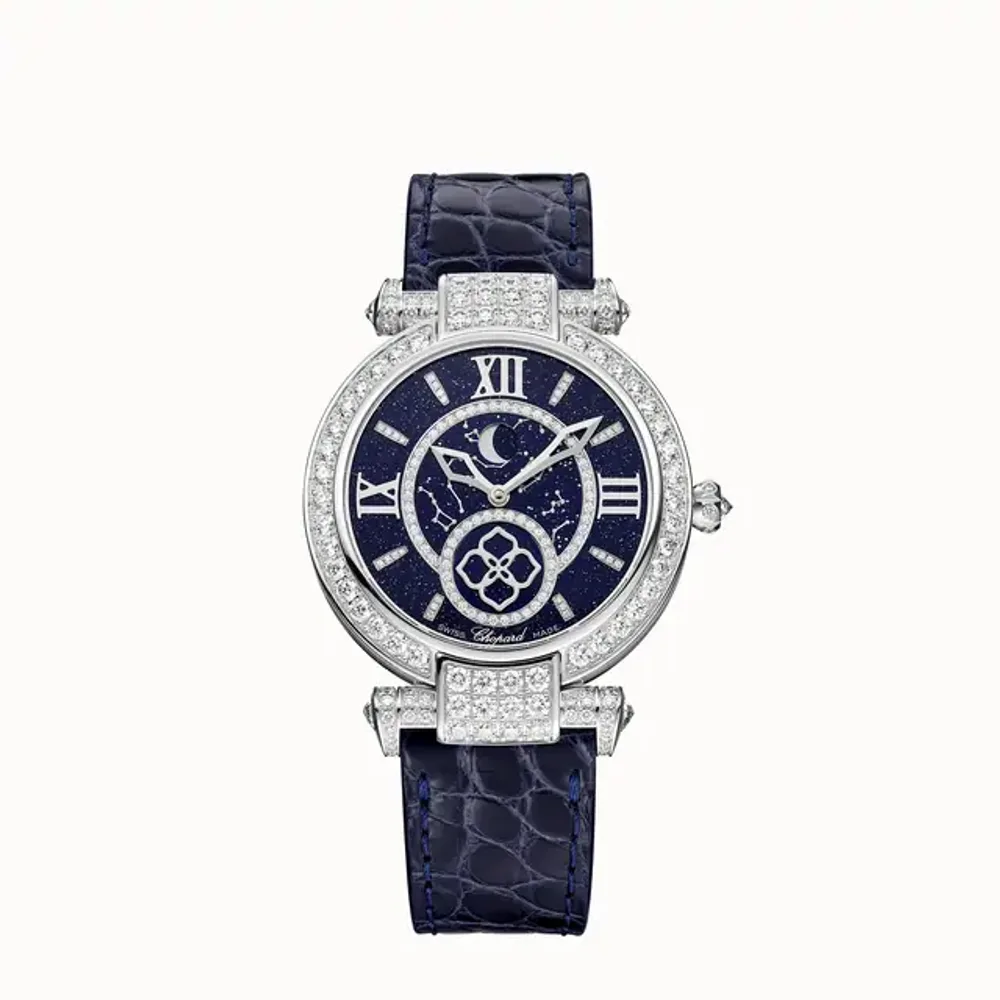 Chopard IMPERIALE Moonphase, 36 mm, automatic, ethical white gold, diamonds