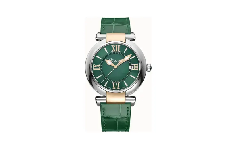 Chopard Imperiale, 36 mm, quartz, ethical rose gold, Lucent Steel™