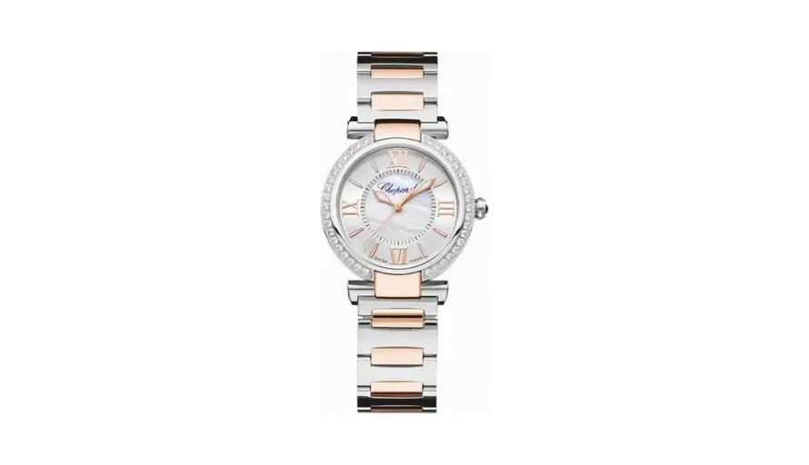 Chopard Imperiale, 29 mm, automatic, ethical rose gold, Lucent Steel™, diamonds