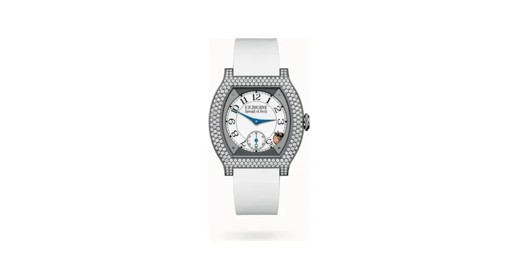 F.P. Journe Élégante 40 mm Titanium 12 Rows Of Diamonds