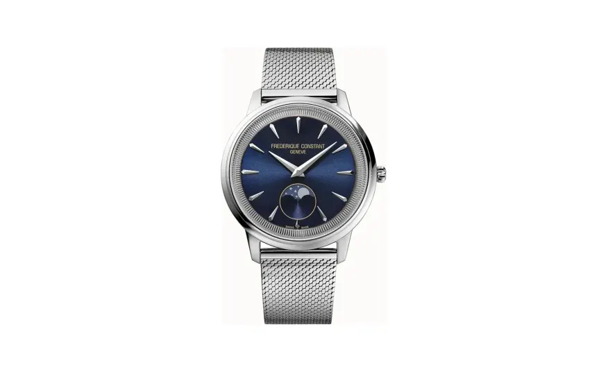 Frederique Constant Classics Moneta Moonphase, Men, Unisex, Women · Quartz