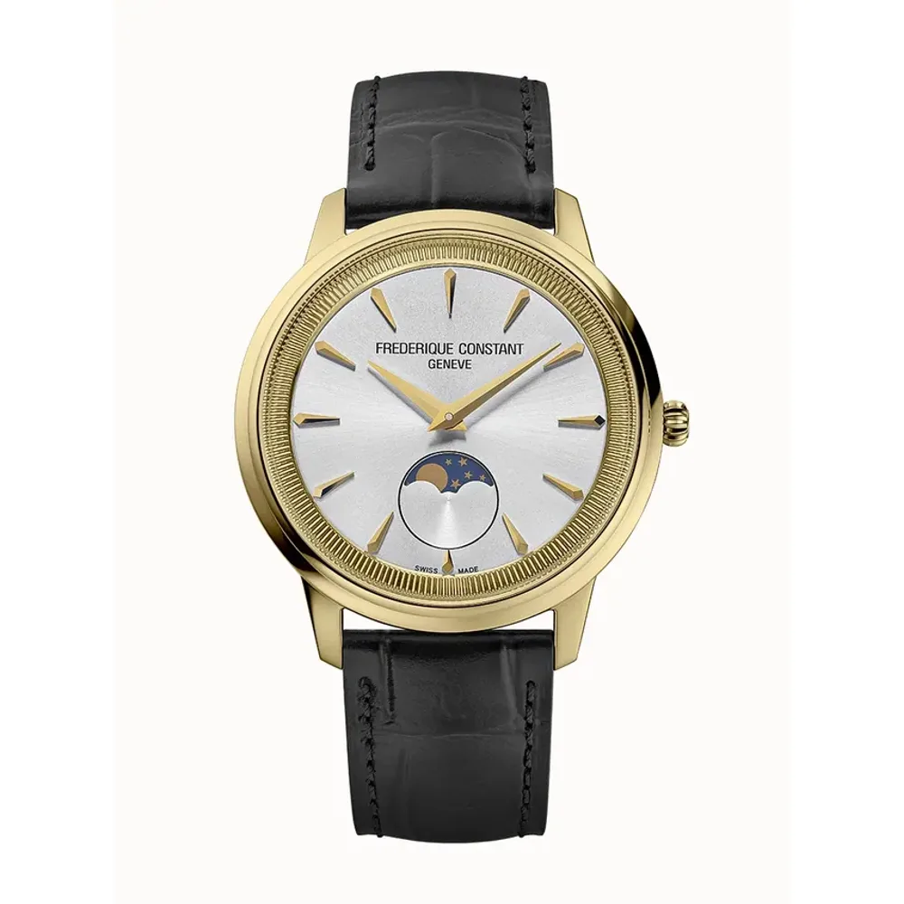 Frederique Constant Classics Moneta Moonphase, Men, Unisex, Women · Quartz