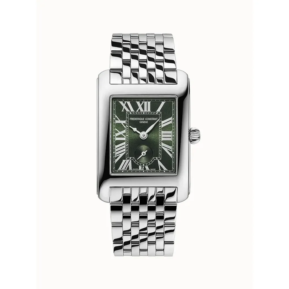 Frederique Constant Classics Carree Small Seconds, Men, Unisex, Women · Quartz