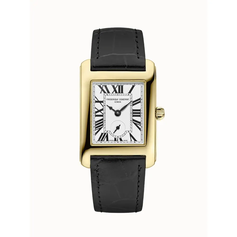 Frederique Constant Classics Carree Small Seconds, Men, Unisex, Women · Quartz