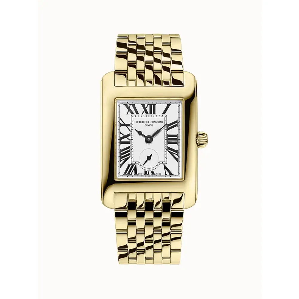 Frederique Constant Classics Carree Small Seconds, Men, Unisex, Women · Quartz