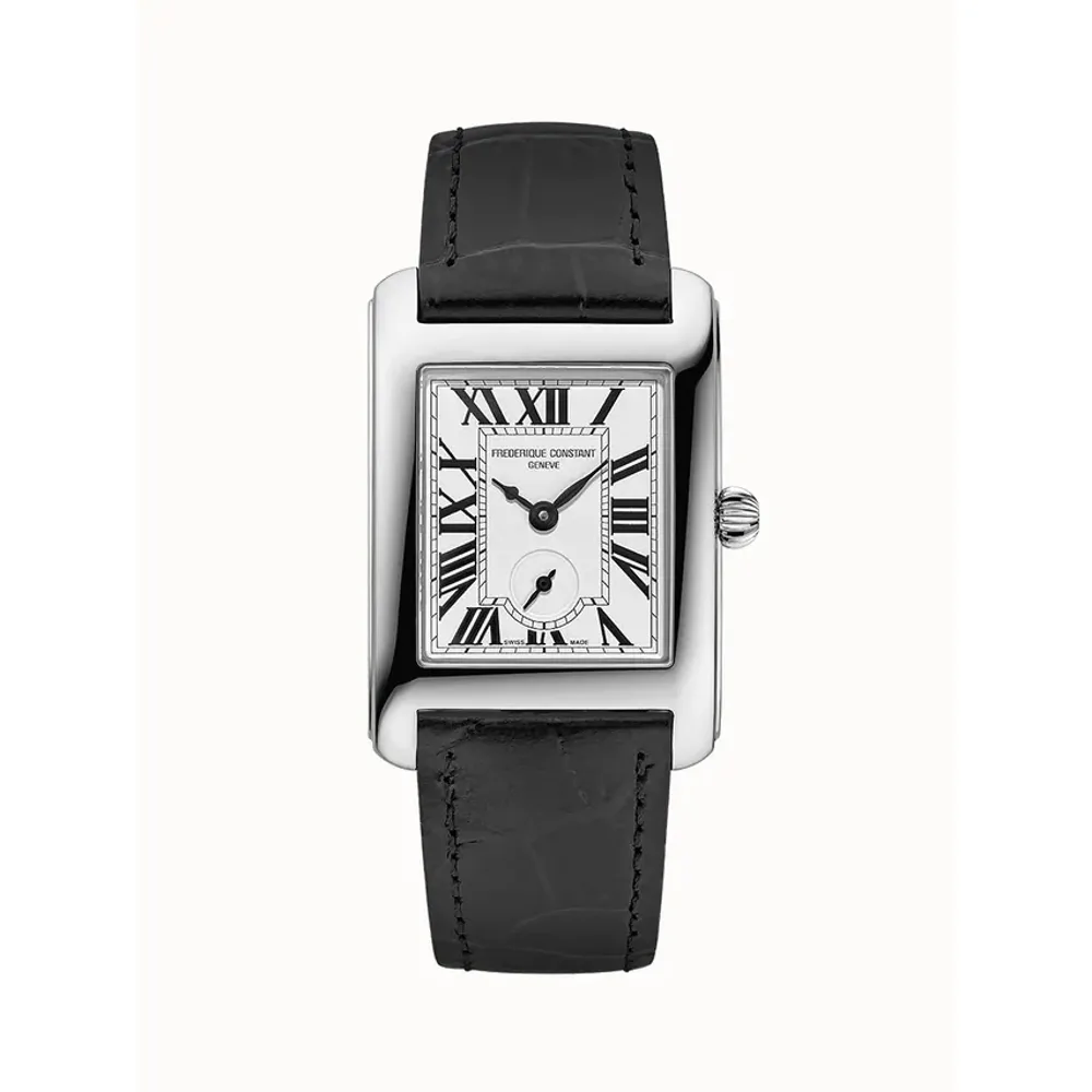 Frederique Constant Classics Carree Small Seconds, Men, Unisex, Women · Quartz