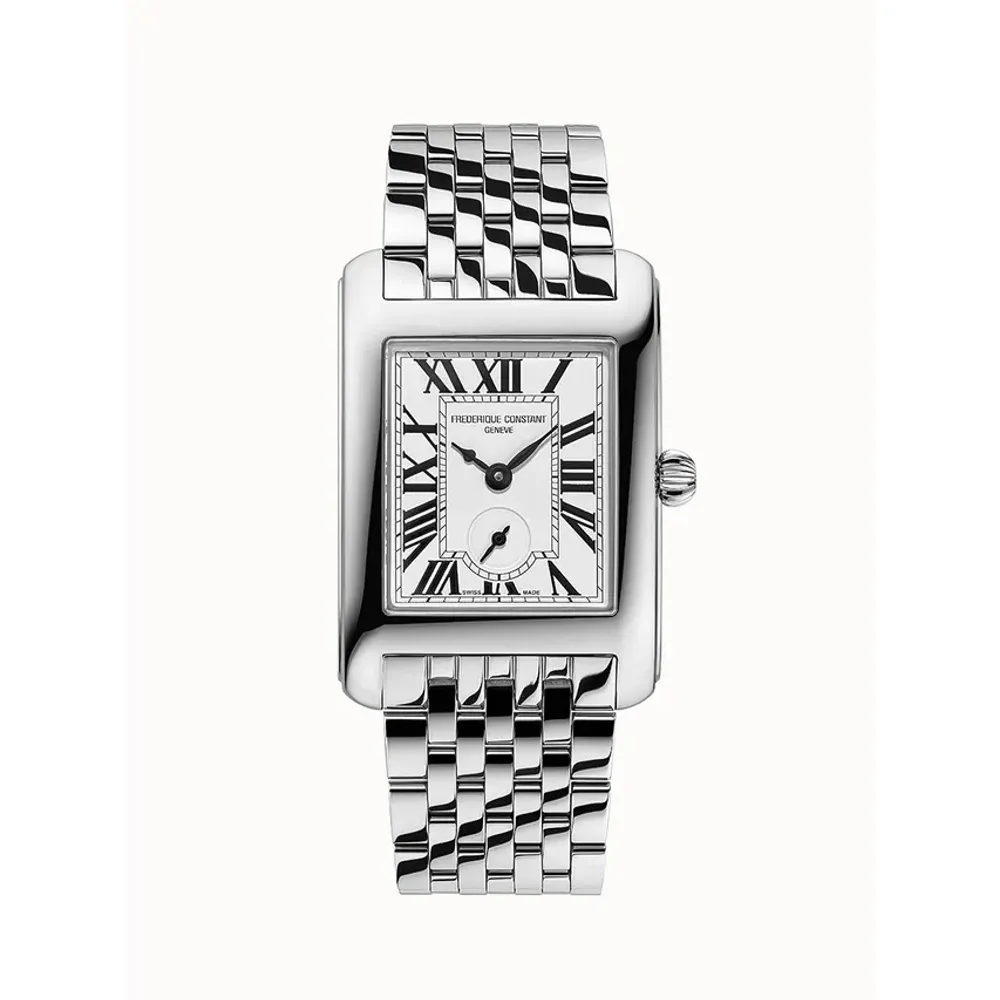 Frederique Constant Classics Carree Small Seconds, Men, Unisex, Women · Quartz